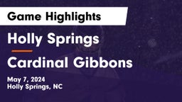 Holly Springs  vs Cardinal Gibbons  Game Highlights - May 7, 2024