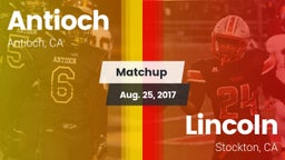 Matchup: Antioch  vs. Lincoln  2017