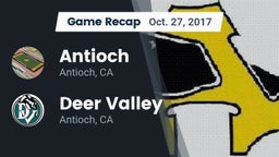 Recap: Antioch  vs. Deer Valley  2017