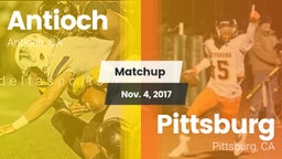 Matchup: Antioch  vs. Pittsburg  2017