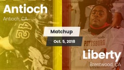 Matchup: Antioch  vs. Liberty  2018
