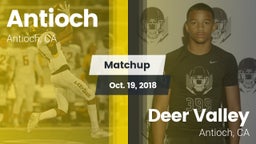 Matchup: Antioch  vs. Deer Valley  2018