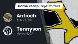 Recap: Antioch  vs. Tennyson  2023