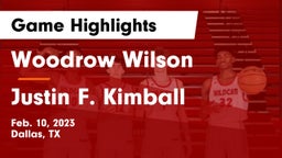 Woodrow Wilson  vs Justin F. Kimball  Game Highlights - Feb. 10, 2023