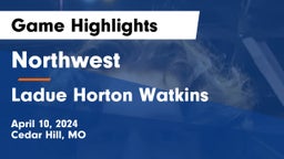 Northwest  vs Ladue Horton Watkins  Game Highlights - April 10, 2024