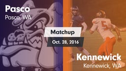 Matchup: Pasco  vs. Kennewick  2016