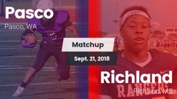 Matchup: Pasco  vs. Richland  2018