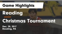 Reading  vs Christmas Tournament Game Highlights - Dec. 28, 2017