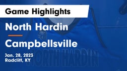 North Hardin  vs Campbellsville  Game Highlights - Jan. 28, 2023