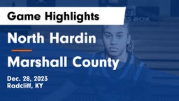 North Hardin  vs Marshall County  Game Highlights - Dec. 28, 2023