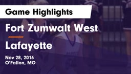 Fort Zumwalt West  vs Lafayette  Game Highlights - Nov 28, 2016