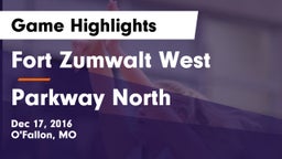 Fort Zumwalt West  vs Parkway North  Game Highlights - Dec 17, 2016