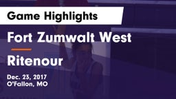 Fort Zumwalt West  vs Ritenour  Game Highlights - Dec. 23, 2017