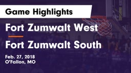 Fort Zumwalt West  vs Fort Zumwalt South  Game Highlights - Feb. 27, 2018