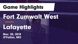 Fort Zumwalt West  vs Lafayette  Game Highlights - Nov. 30, 2018