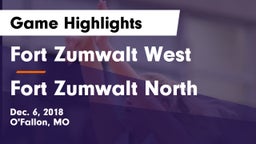 Fort Zumwalt West  vs Fort Zumwalt North  Game Highlights - Dec. 6, 2018