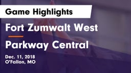 Fort Zumwalt West  vs Parkway Central  Game Highlights - Dec. 11, 2018