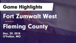 Fort Zumwalt West  vs Fleming County Game Highlights - Dec. 29, 2018