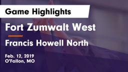 Fort Zumwalt West  vs Francis Howell North  Game Highlights - Feb. 12, 2019