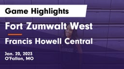 Fort Zumwalt West  vs Francis Howell Central  Game Highlights - Jan. 20, 2023