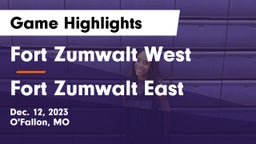 Fort Zumwalt West  vs Fort Zumwalt East  Game Highlights - Dec. 12, 2023