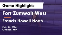 Fort Zumwalt West  vs Francis Howell North  Game Highlights - Feb. 16, 2024