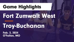 Fort Zumwalt West  vs Troy-Buchanan  Game Highlights - Feb. 2, 2024