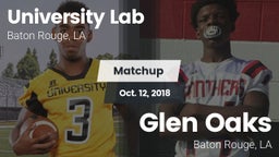 Matchup: University Lab High vs. Glen Oaks  2018