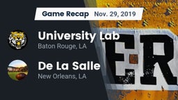 Recap: University Lab  vs. De La Salle  2019