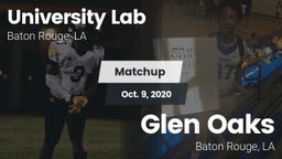 Matchup: University Lab High vs. Glen Oaks  2020