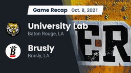 Recap: University Lab  vs. Brusly  2021