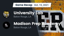 Recap: University Lab  vs. Madison Prep Academy 2021