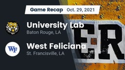 Recap: University Lab  vs. West Feliciana  2021