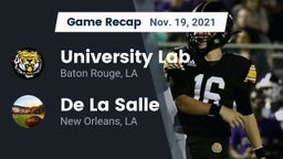 Recap: University Lab  vs. De La Salle  2021