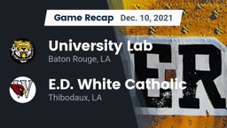 Recap: University Lab  vs. E.D. White Catholic  2021