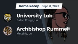 Recap: University Lab  vs. Archbishop Rummel  2023