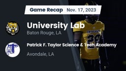 Recap: University Lab  vs. Patrick F. Taylor Science & Tech Academy 2023