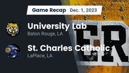 Recap: University Lab  vs. St. Charles Catholic  2023