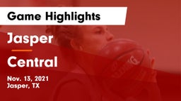 Jasper  vs Central  Game Highlights - Nov. 13, 2021