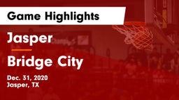Jasper  vs Bridge City  Game Highlights - Dec. 31, 2020