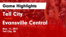 Tell City  vs Evansville Central  Game Highlights - Nov. 11, 2017