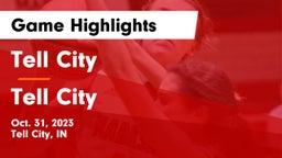 Tell City  vs Tell City  Game Highlights - Oct. 31, 2023
