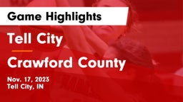 Tell City  vs Crawford County  Game Highlights - Nov. 17, 2023