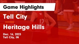 Tell City  vs Heritage Hills  Game Highlights - Dec. 16, 2023
