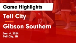 Tell City  vs Gibson Southern  Game Highlights - Jan. 6, 2024