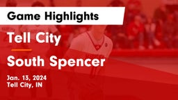 Tell City  vs South Spencer  Game Highlights - Jan. 13, 2024