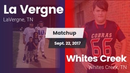 Matchup: La Vergne High vs. Whites Creek  2017