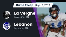 Recap: La Vergne  vs. Lebanon  2017