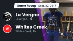 Recap: La Vergne  vs. Whites Creek  2017