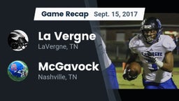 Recap: La Vergne  vs. McGavock  2017